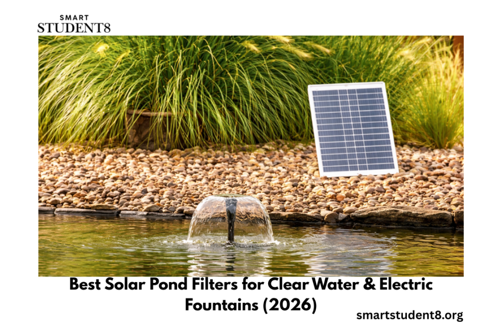Best Solar Pond Filters for Clear Water & Electric Fountains (2026)