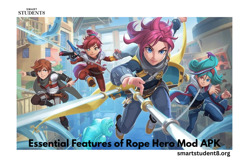 Essential Features of Rope Hero Mod APK